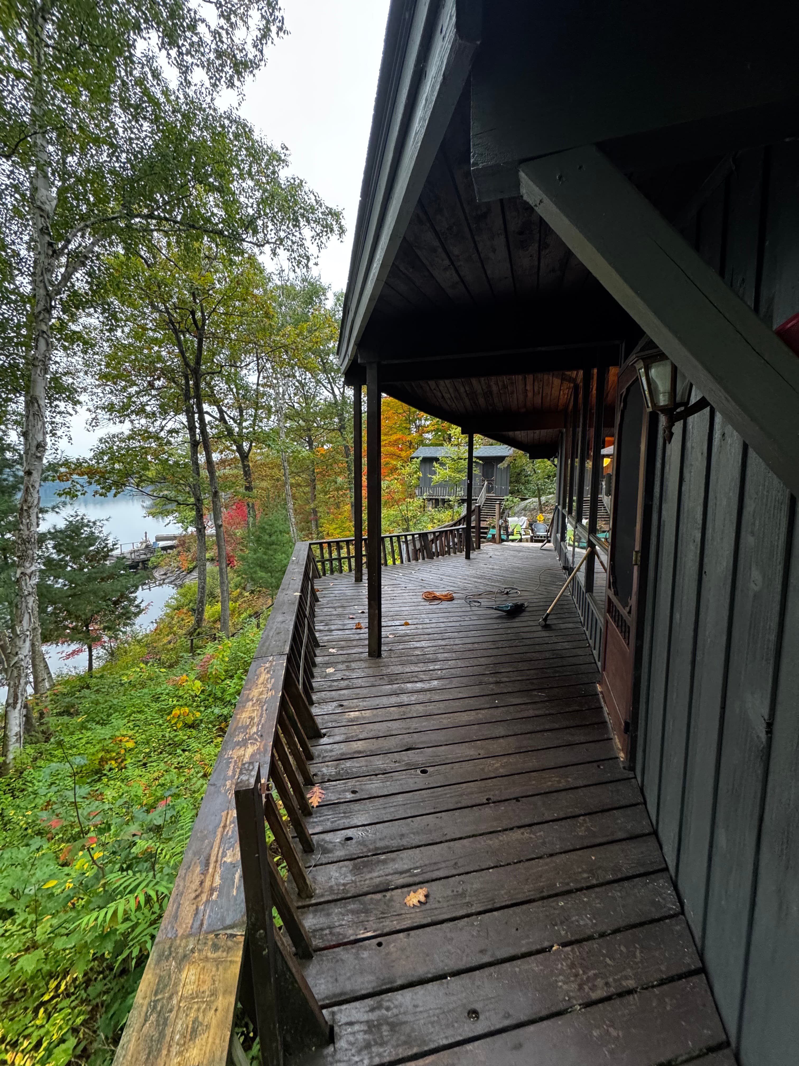 Seguin Cottage Waterfront Deck
